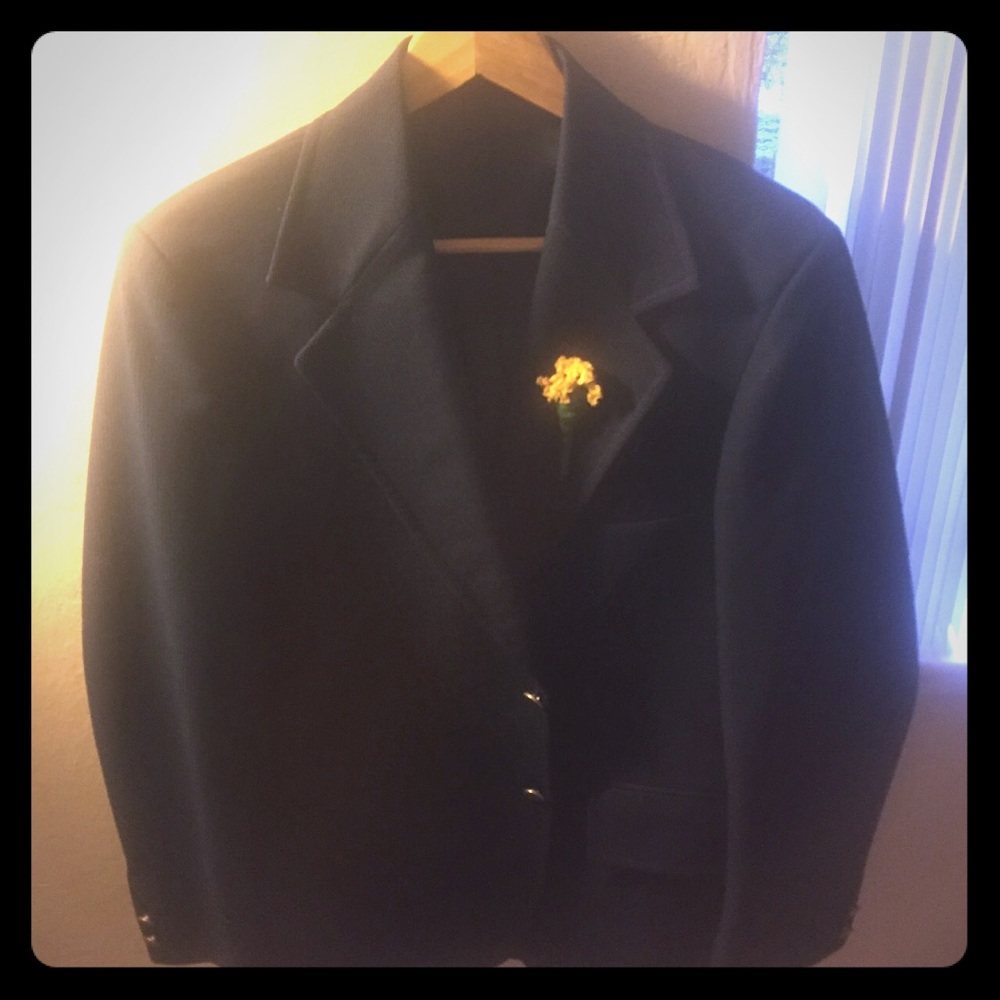 Blazer with inside pockets